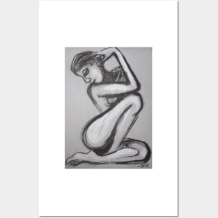 Posture 2 - Female Nude Posters and Art